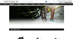 Desktop Screenshot of hittade.se
